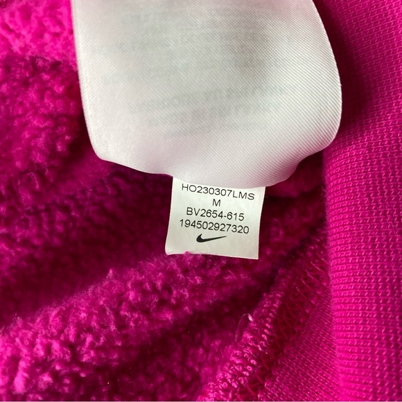 Nike Medium Club Fleece Pullover Pink Hoodie (BV2654 615) - Picture 5 of 7